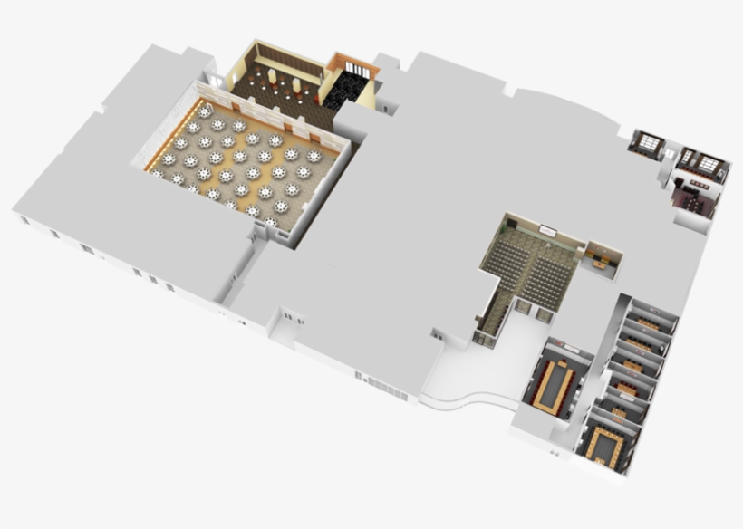 3d Floor Maps - Convention Centre 3d Floor Plan, transparent png
