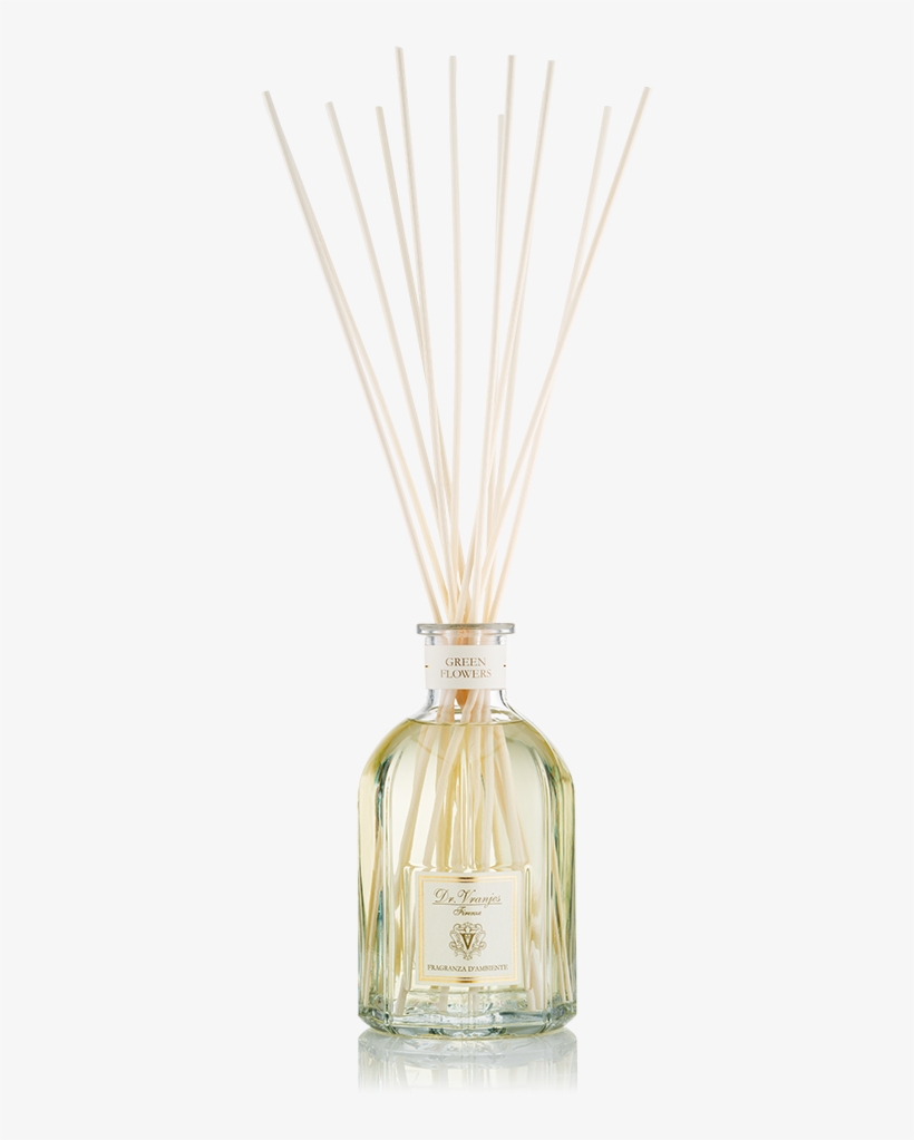 Green Flowers Room Diffuser - Perfume, transparent png