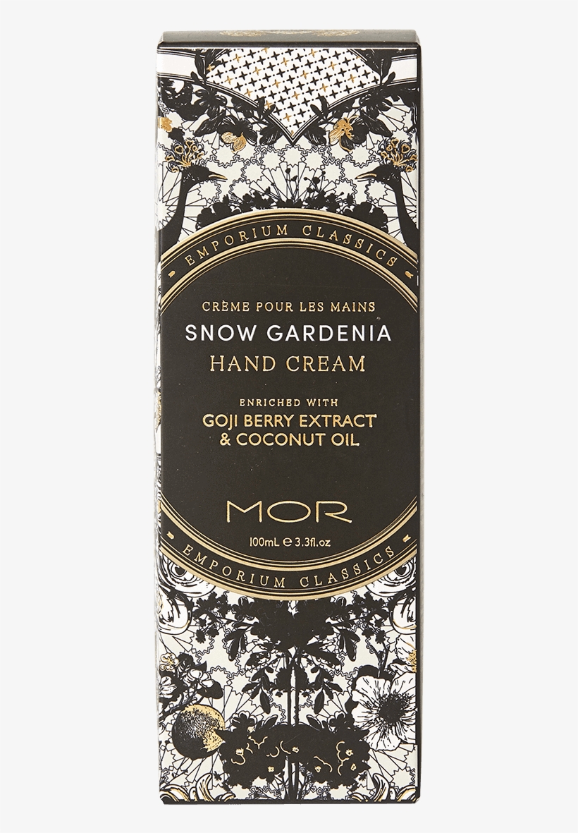 Mor Emporium Classics Snow Gardenia Hand Cream - Lotion, transparent png
