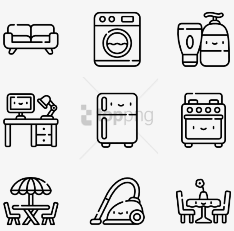 Free Png Home & Living 50 Icons - Payment Mode Icon, transparent png