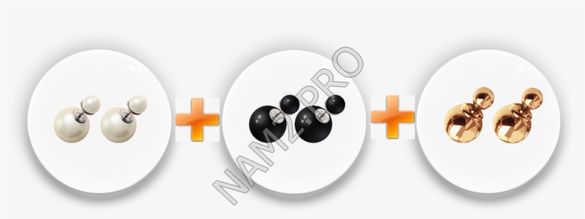 Серьги Dior "tribales" - Circle, transparent png