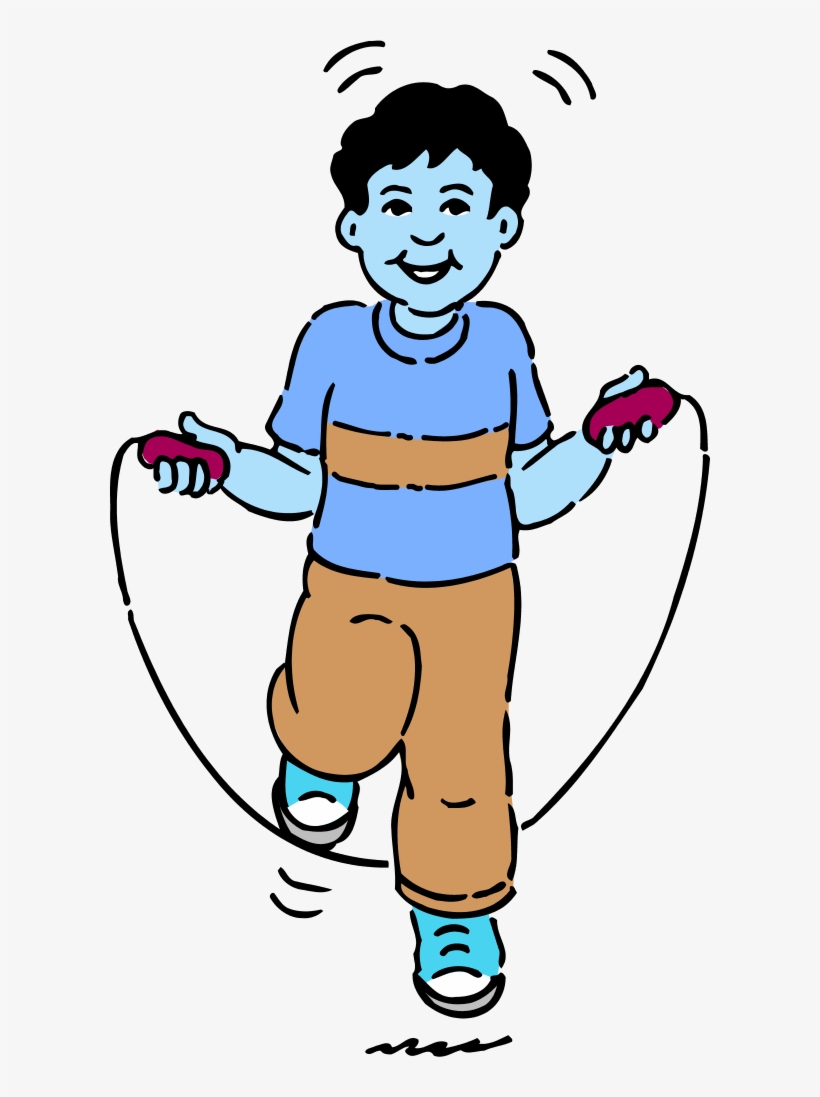 Young Boy Jumping Rope Sport Exercise - Kid Jumping Rope, transparent png
