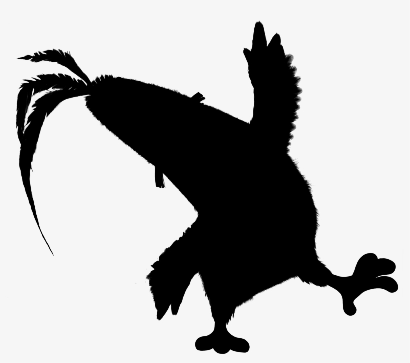 Angry Bird Silhouette - Энгри Бердс Фильм, transparent png