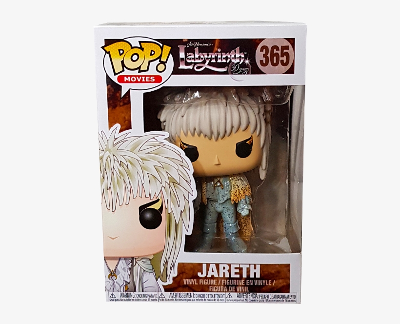 Jareth Glitter Us Exclusive Pop Vinyl Figure - Labyrinth Pop, transparent png