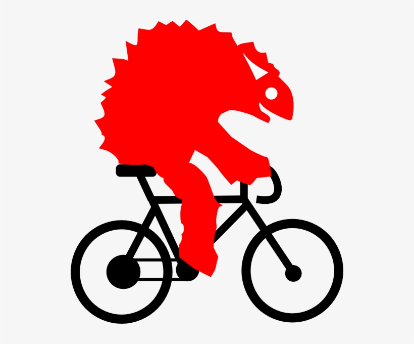 Biking Alot Clip Art - Kid Riding Bike, transparent png