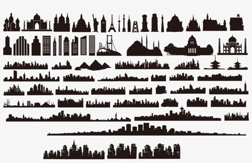 Istanbul Silhouette Clip Art Vector City - Skyline Istanbul, transparent png