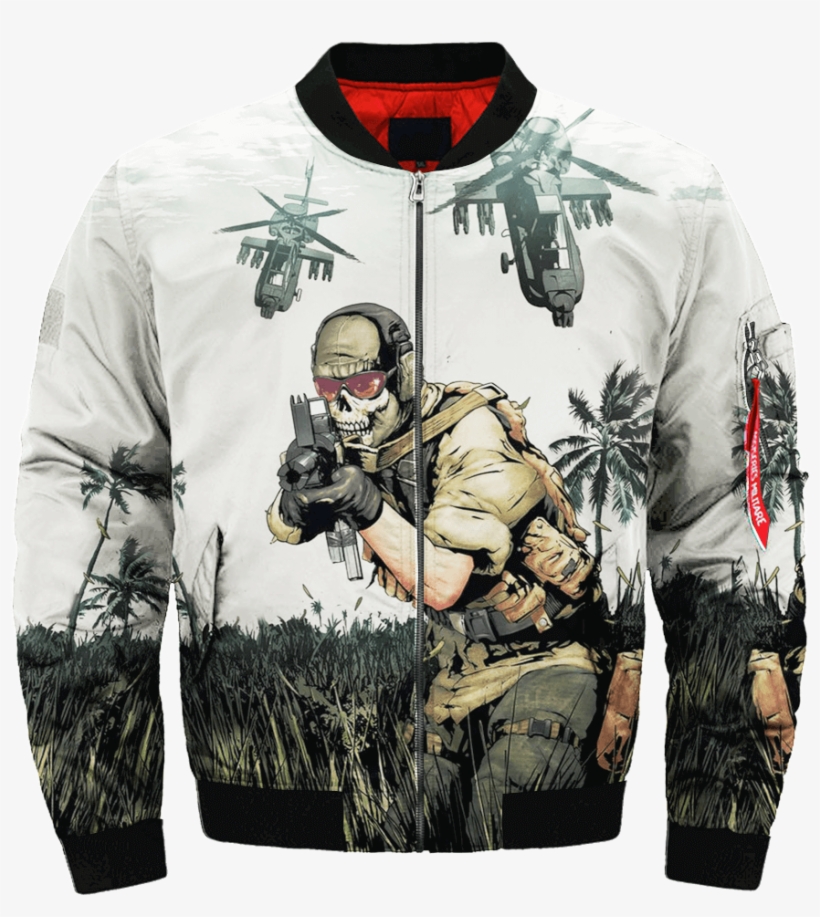 Com Modern Warfare 2 Over Print Jacket %tag - Call Of Duty Modern Warfare 2 Ghost Art, transparent png