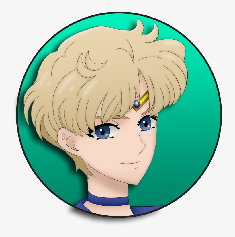 Sailoruranusbutton - Windows Icon, transparent png