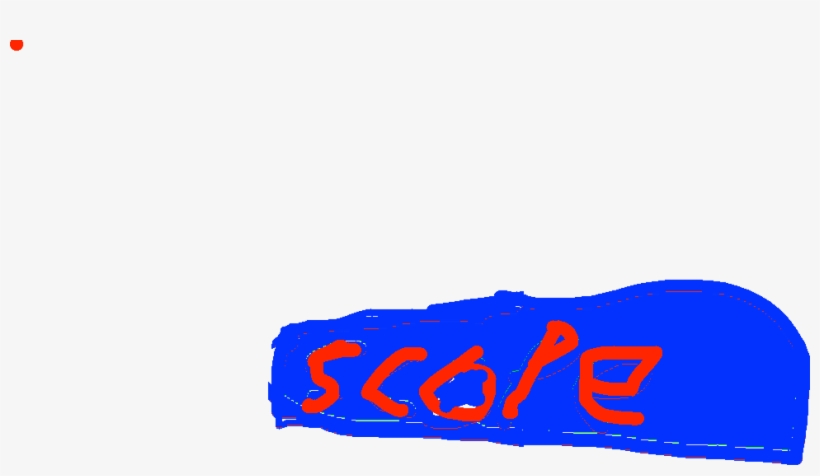 Scope Button - Drawing, transparent png