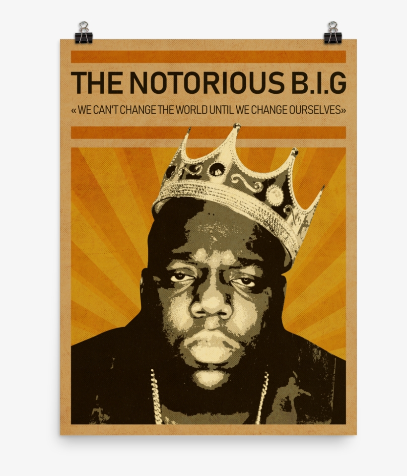 The Notorious B - Notorious Big С Короной, transparent png