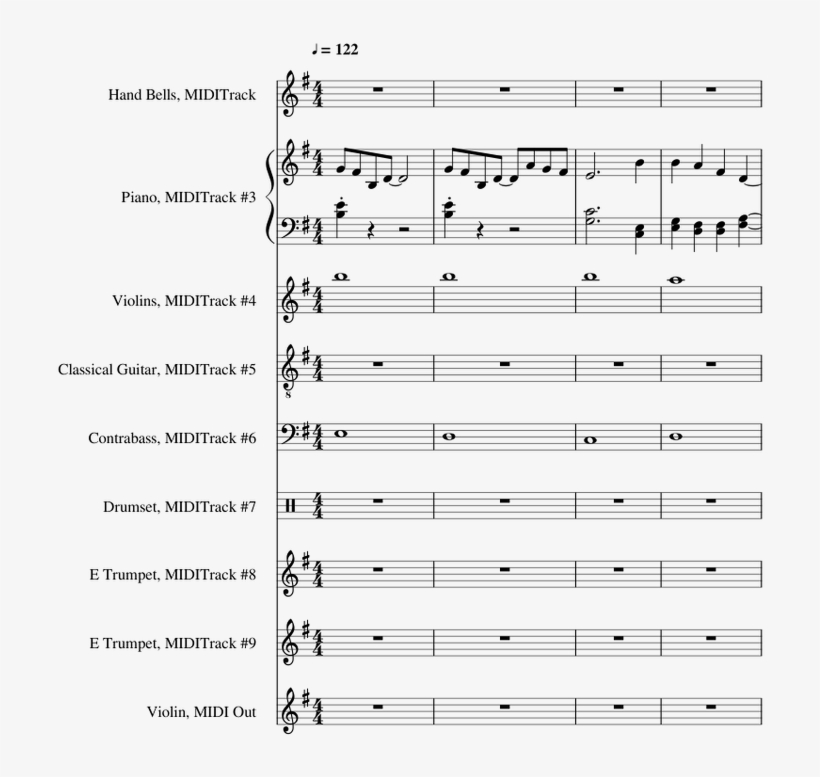 Kakyoin's Theme - Sheet Music, transparent png