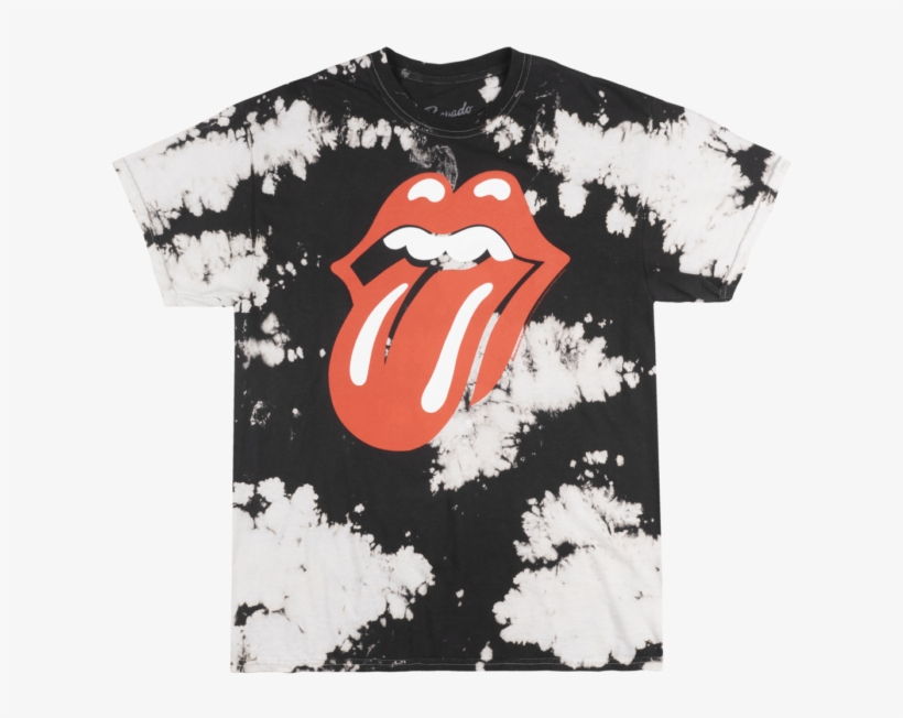 The Rolling Stones Forty Licks T-shirt Bleached Rock - Number, transparent png