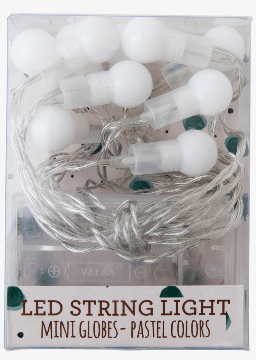 Led Mini Ball String Light In Blinking Multi Colors - Bead, transparent png