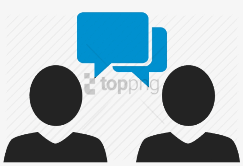 Free Png Discussion Icon - Face To Face Communication Png, transparent png