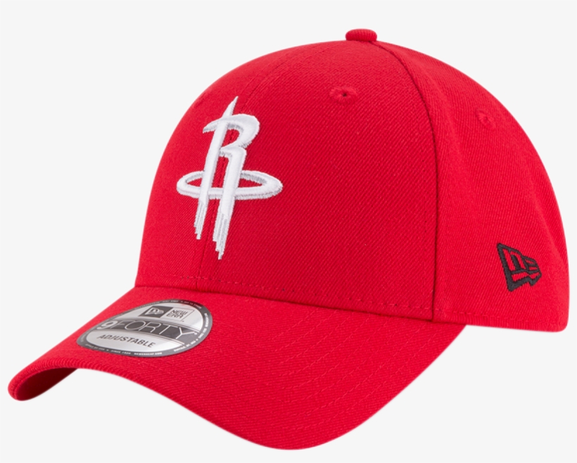 Houston Rockets 9forty Adjustable Nba The League Red/white - New Era Rockets Cap, transparent png