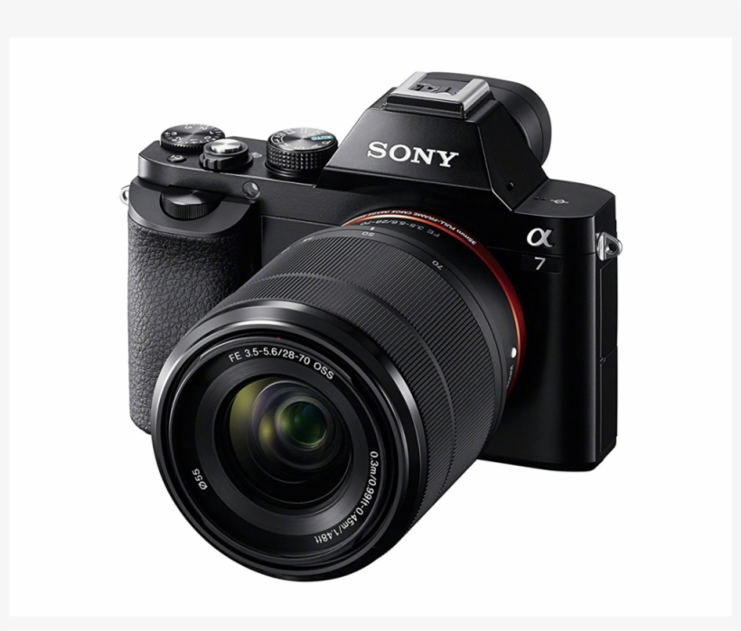 Sony A7 Full Frame Mirrorless Digital Camera With 28 - Sony Alpha 7 Rs, transparent png