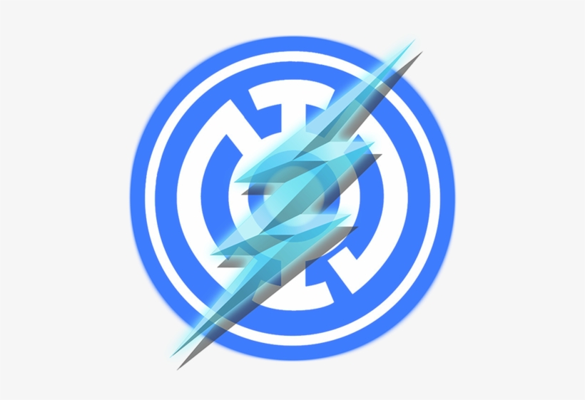 Blue Lantern Flash Logo - Blue Lantern Flash, transparent png