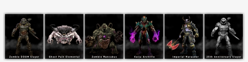 Yearofdoom Skinvanityimages Vanity 1600x325-01 W Text - Action Figure, transparent png