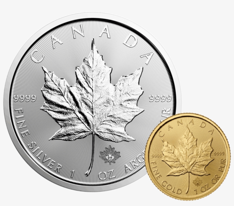 Canadian Maple Leaf - 2017 Silver Maple Leaf, transparent png