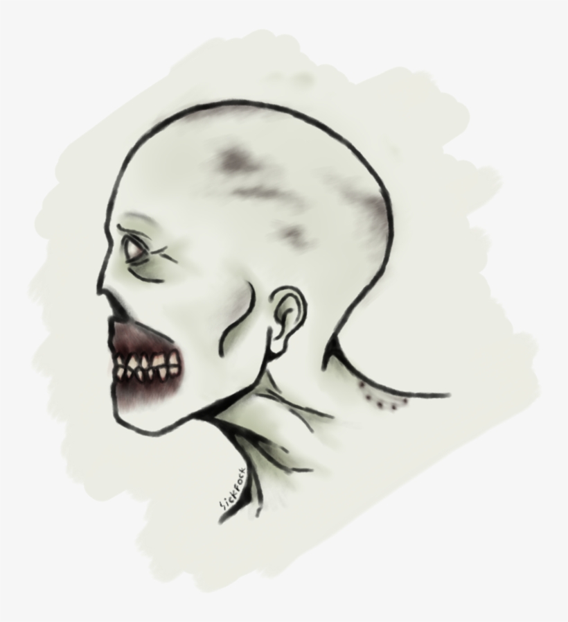 Head By Sickfock - Illustration, transparent png