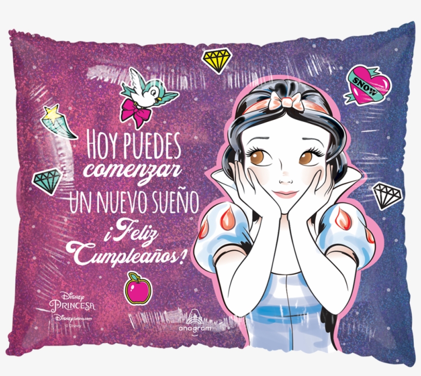 Junior Sh Blanca Nieves Feliz Cumpleaños, Holográfico - Feliz Cumpleaños Con Blancanieves, transparent png