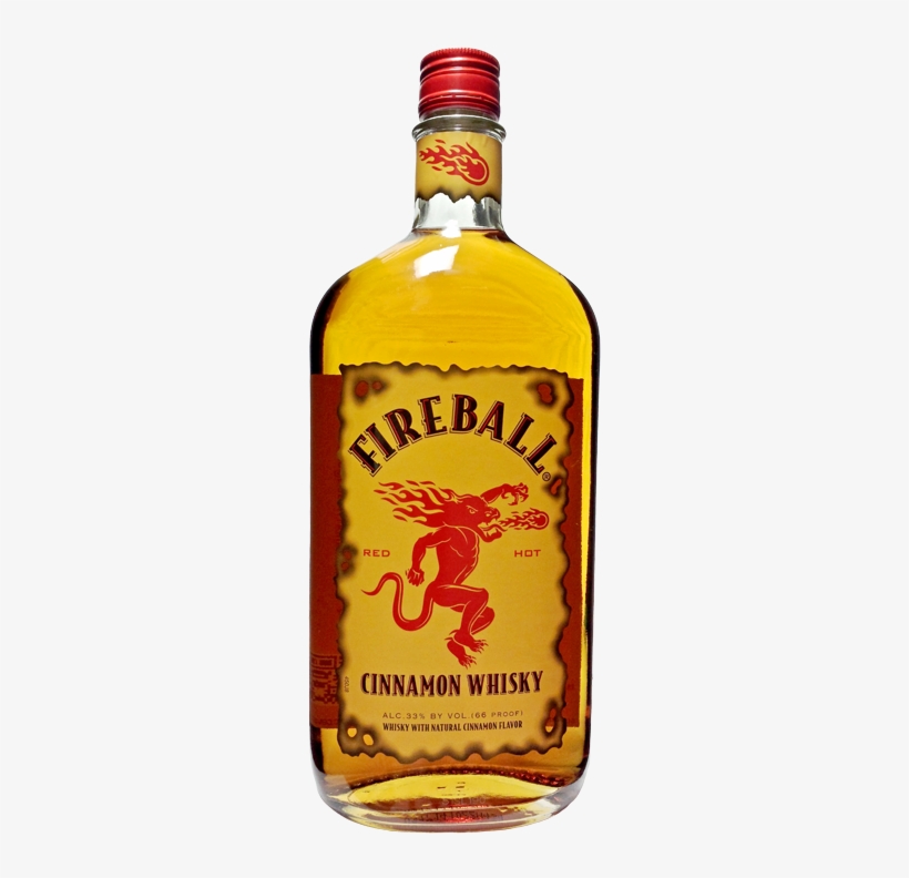 Kingdom Liquors - Fireball Whisky, transparent png