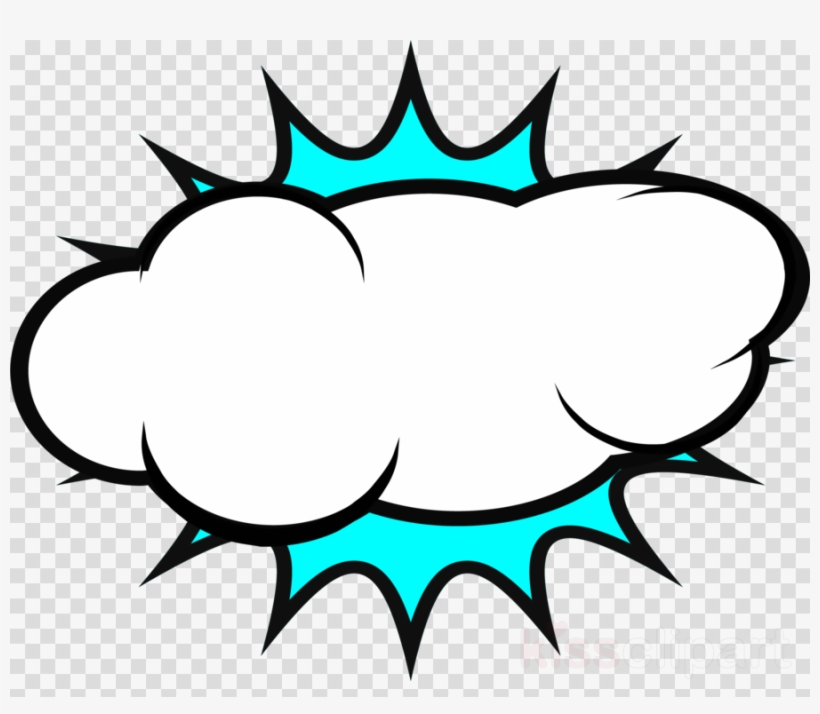 Mushroom Cloud Clipart Speech Balloon - St Patricks Day Shamrock Clipart, transparent png