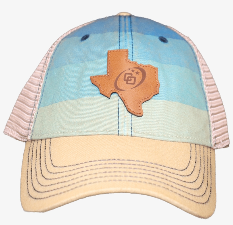 Blue Stripe Trucker Hat - Baseball Cap, transparent png