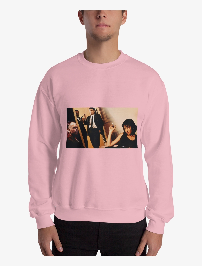 Unisex Pulp Fiction Sweatshirt - Crew Neck, transparent png