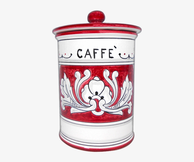 Coffee Jar '600 Fondo Rosso - Candle, transparent png