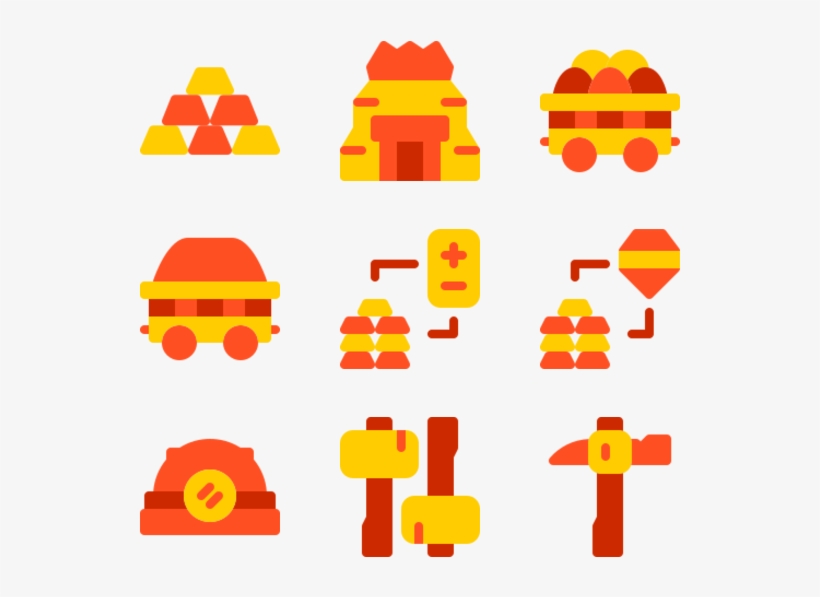 Gold Mine, transparent png