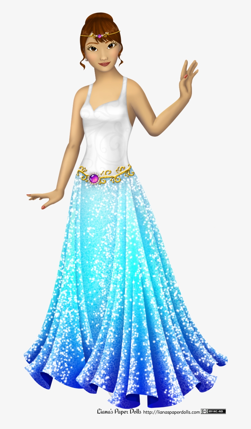 Emi, The New Doll - Liana's Paper Doll, transparent png