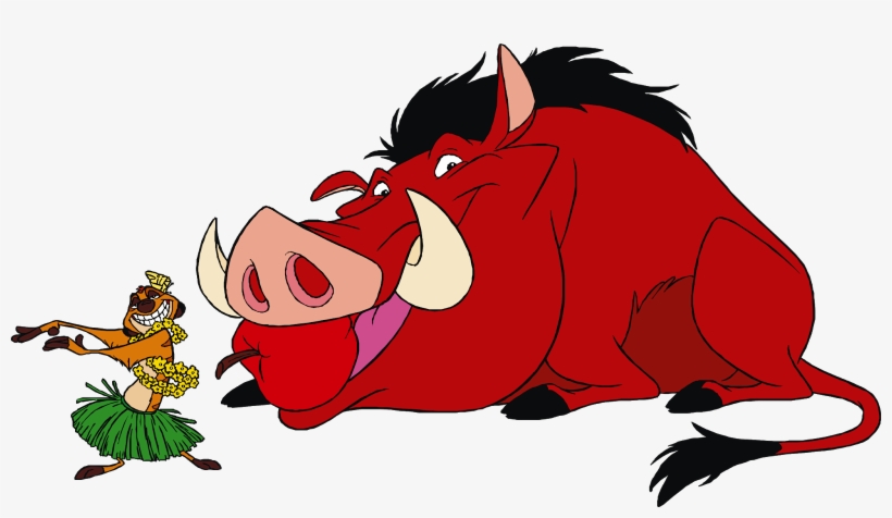 Timon And Pumbaa Cartoon Character, Timon And Pumbaa - Lion King Timon And Pumbaa Clipart, transparent png
