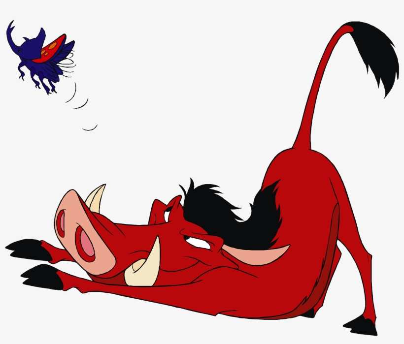 Timon And Pumbaa Cartoon Character, Timon And Pumbaa - Lion King Bugs Png, transparent png