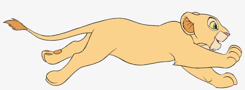 Timon And Pumbaa Cartoon Character, Timon And Pumbaa - Dibujo De Un Leon Corriendo, transparent png