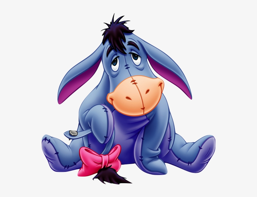 Photo Eeyore-standup - Winnie The Pooh (life Size Stand Up), transparent png