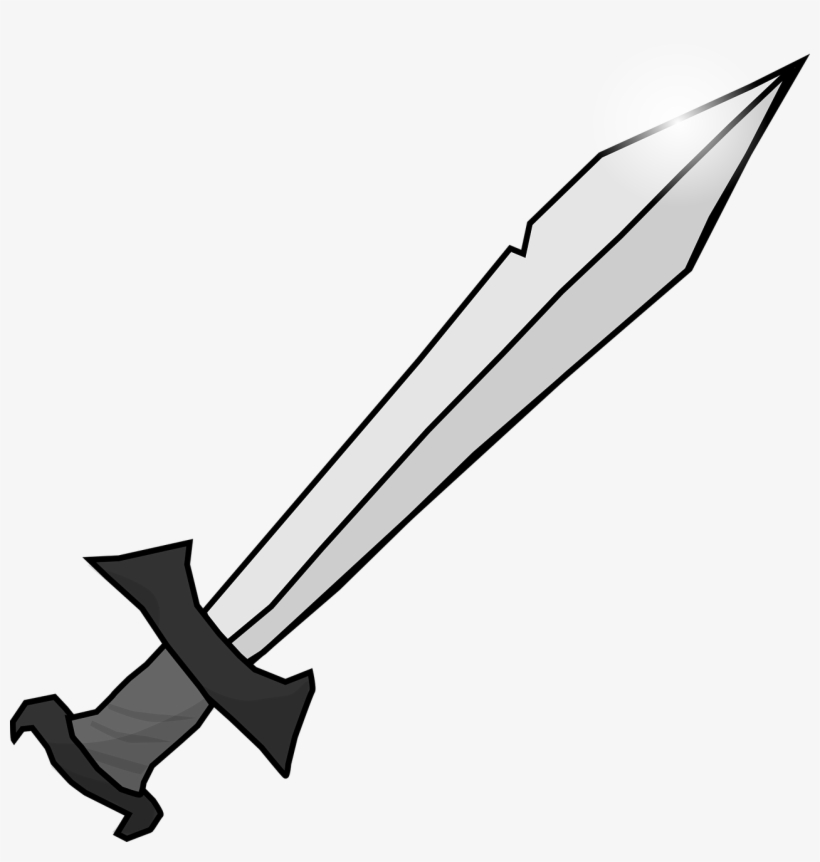 Sword Weapon Medieval Knight Png Image - Sword Clipart Transparent, transparent png