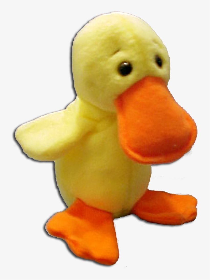 1 Dozen Ty Beanie Babies Quackers The Duck Stuffed - Transparent Beanie Babies, transparent png