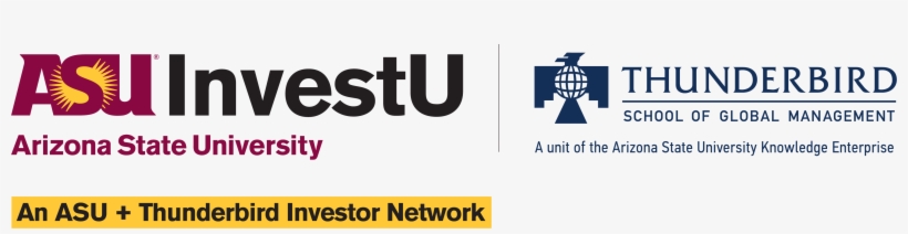 An Asu Thunderbird Investor Network Supports The Entrepreneurial - Graphic Design, transparent png