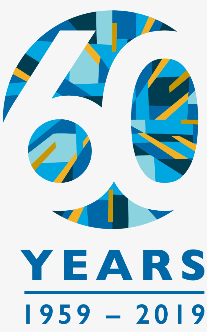 Pastor God Church Website Blue Logos Png Pastor God - 60th Anniversary 1959 2019, transparent png