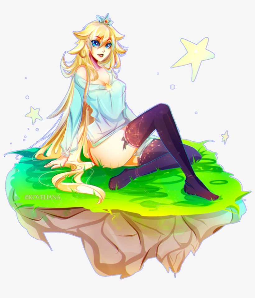 Koveliana On Dev Rosalina Is Super Cute Obviously But - Cute Rosalina, transparent png