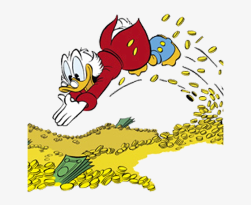 Calvin Johnson - Uncle Scrooge Mcduck, transparent png