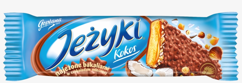 5102468 Jeżyki Kokosowe Baton 1,05g - Chocolate, transparent png