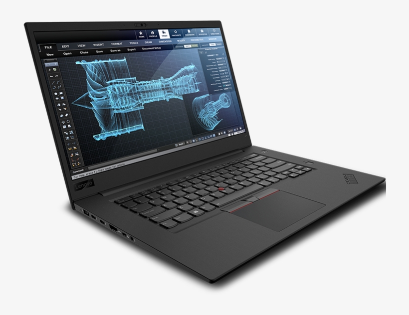 Thin And Light Thinkpad P1 Pitches For The Portable - Lenovo Thinkpad P1, transparent png