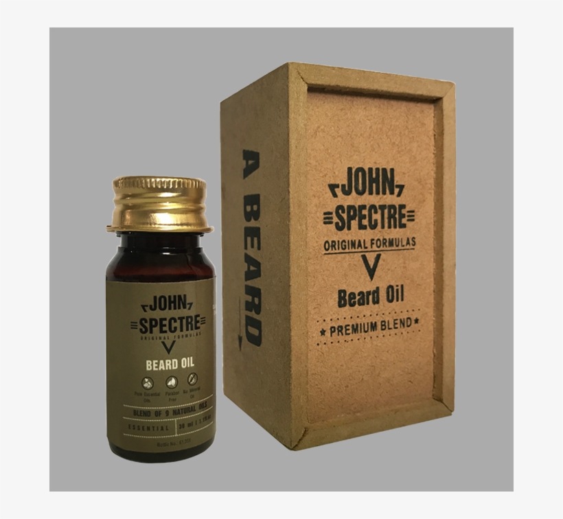 John Spectre Peppermint - John Spectre Beard Oil, transparent png