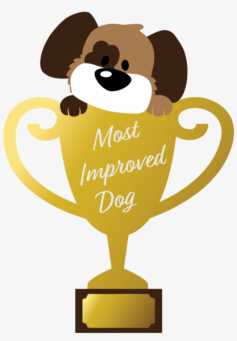 Most Improved Dog Logo - Cartoon, transparent png