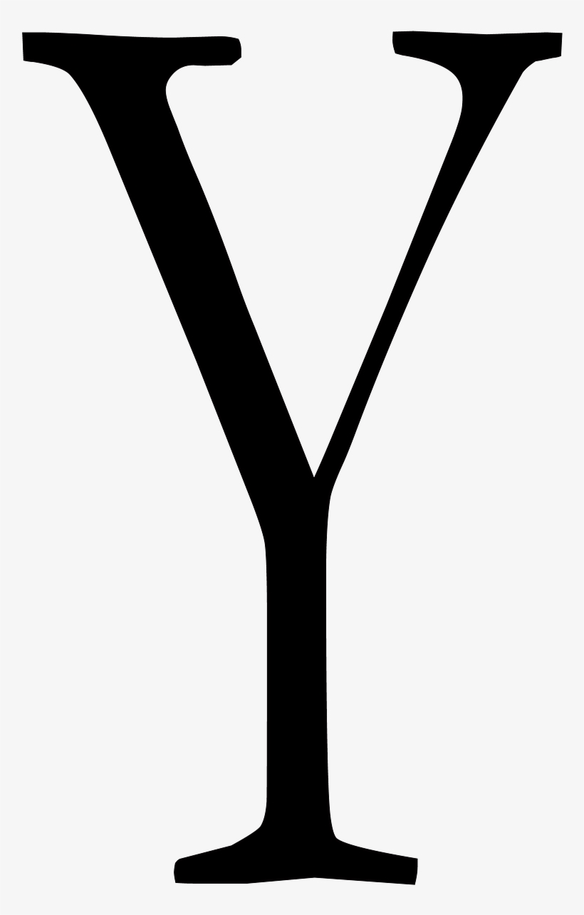 Letter Y Alphabet Typography Png Image, transparent png