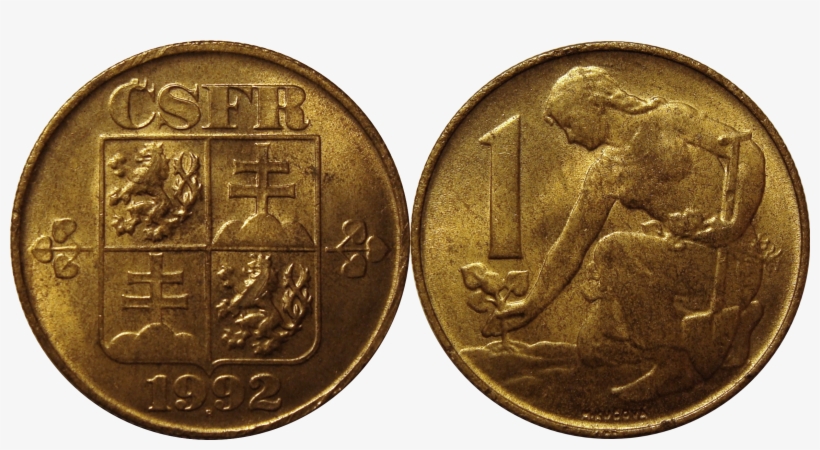 1 Koruna Csk - 1 Apaxmh 1978, transparent png