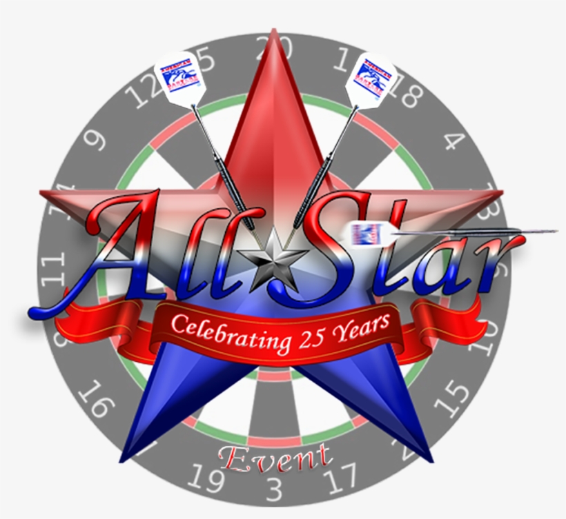 Ada Allstar Slider Logo - Dart Board, transparent png