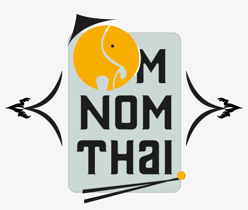 Lunch Menu Om Nom Thai Food Truck - Think Thai Logo, transparent png